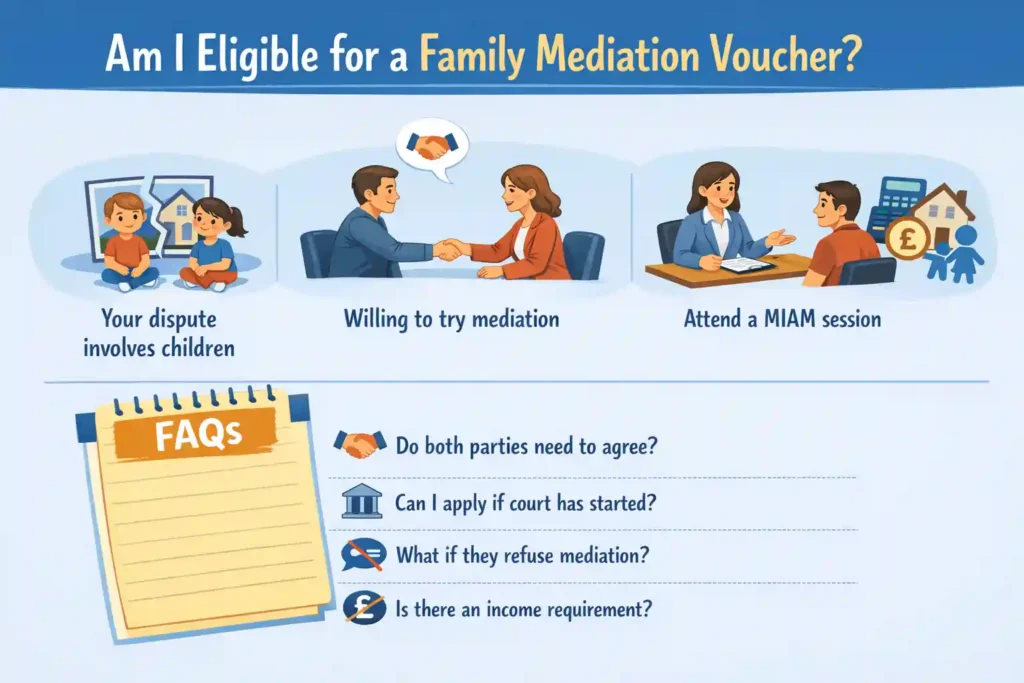 Am I Eligible for a Family Mediation Voucher Exeter?