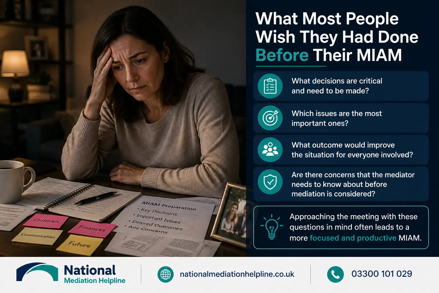 How to prepare for a miam in Exeter What most people miss what should they have done before miam